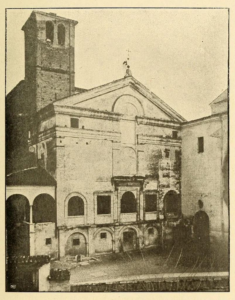 An illustration from Leon Battista Alberti, architetto, 1906, leaf 89