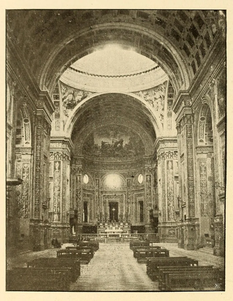 An illustration from Leon Battista Alberti, architetto, 1906, leaf 94