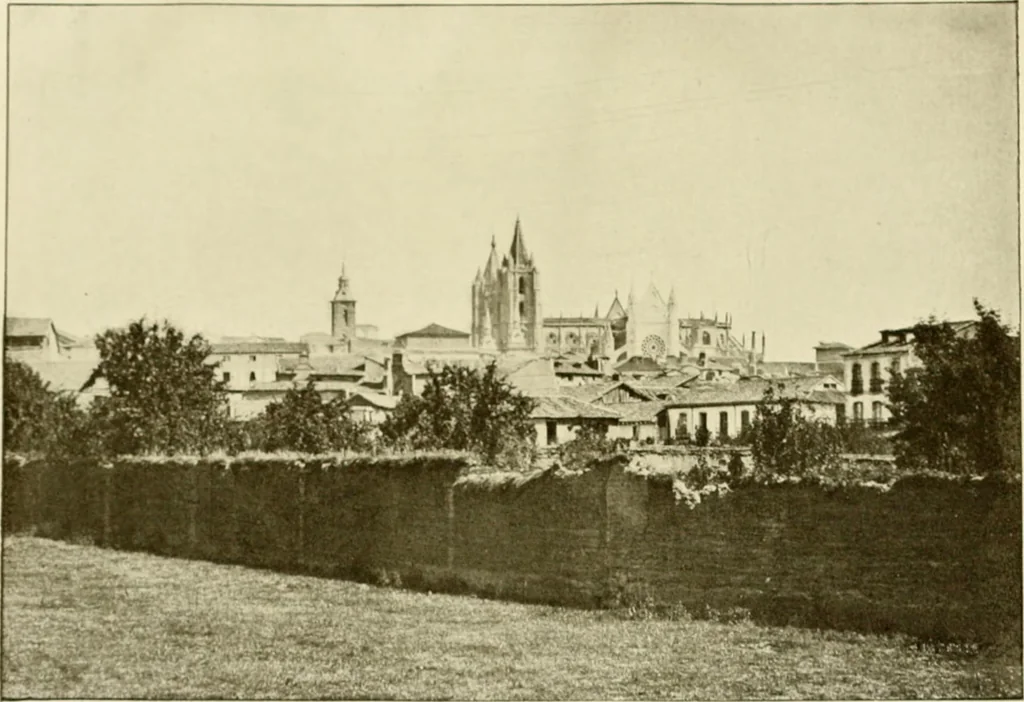 An illustration from Leon, Burgos and Salamanca; a historical and descriptive account, 1908, leaf 186