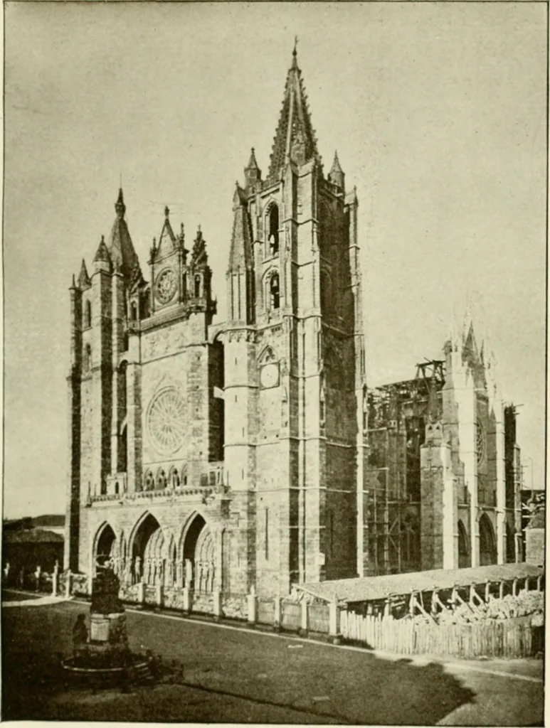 An illustration from Leon, Burgos and Salamanca; a historical and descriptive account, 1908, leaf 190