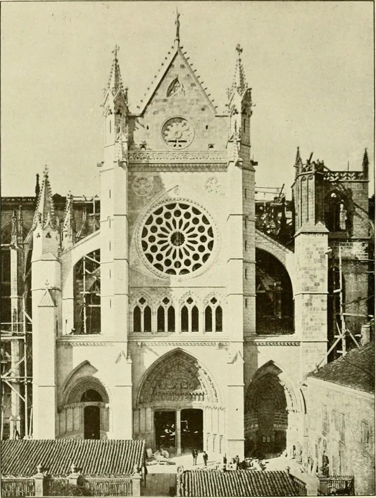 An illustration from Leon, Burgos and Salamanca; a historical and descriptive account, 1908, leaf 191