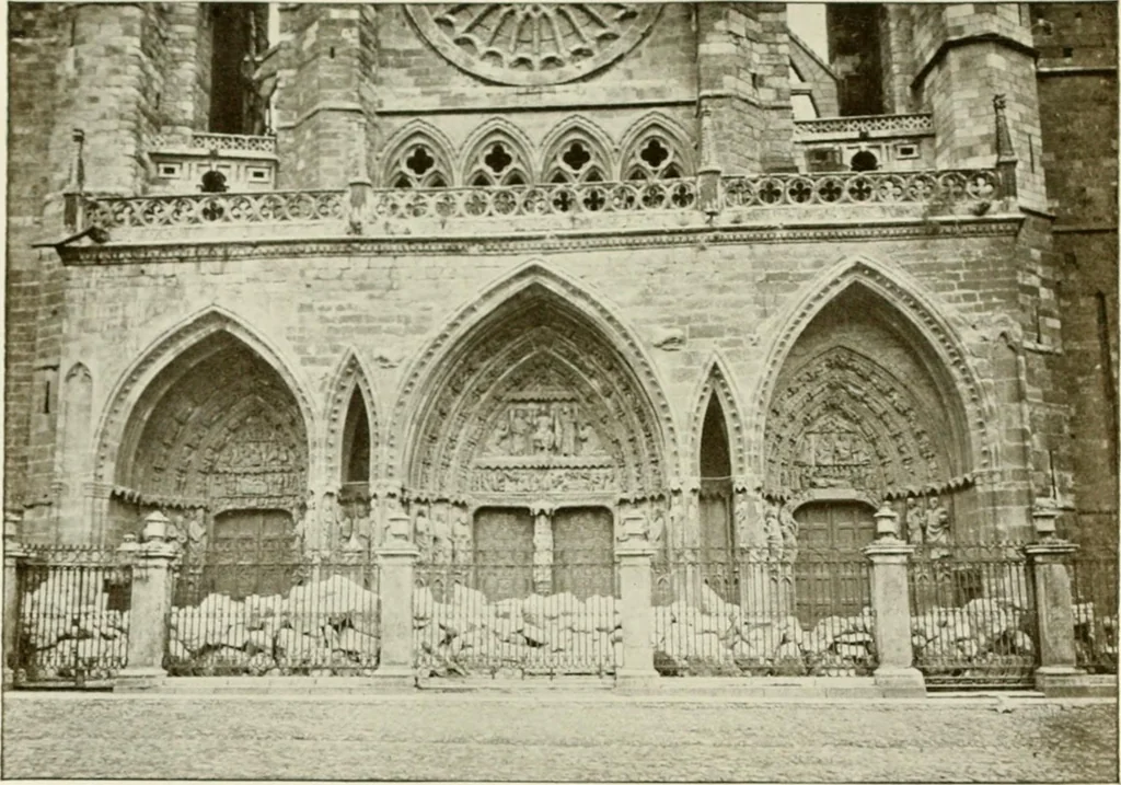 An illustration from Leon, Burgos and Salamanca; a historical and descriptive account, 1908, leaf 200