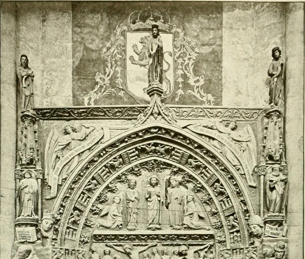 An illustration from Leon, Burgos and Salamanca; a historical and descriptive account, 1908, leaf 209