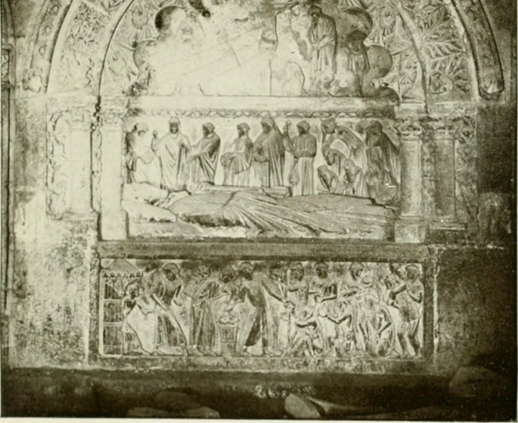 An illustration from Leon, Burgos and Salamanca; a historical and descriptive account, 1908, leaf 210