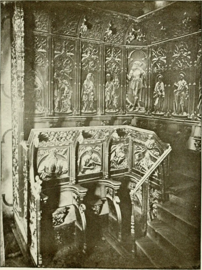 An illustration from Leon, Burgos and Salamanca; a historical and descriptive account, 1908, leaf 220