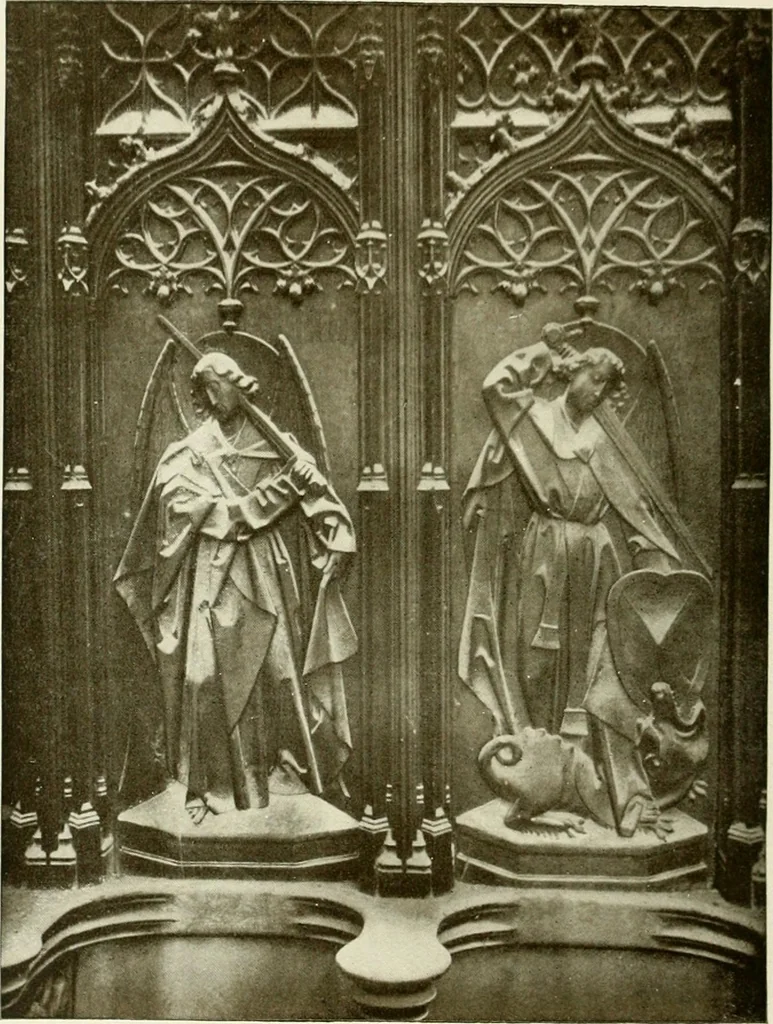 An illustration from Leon, Burgos and Salamanca; a historical and descriptive account, 1908, leaf 223