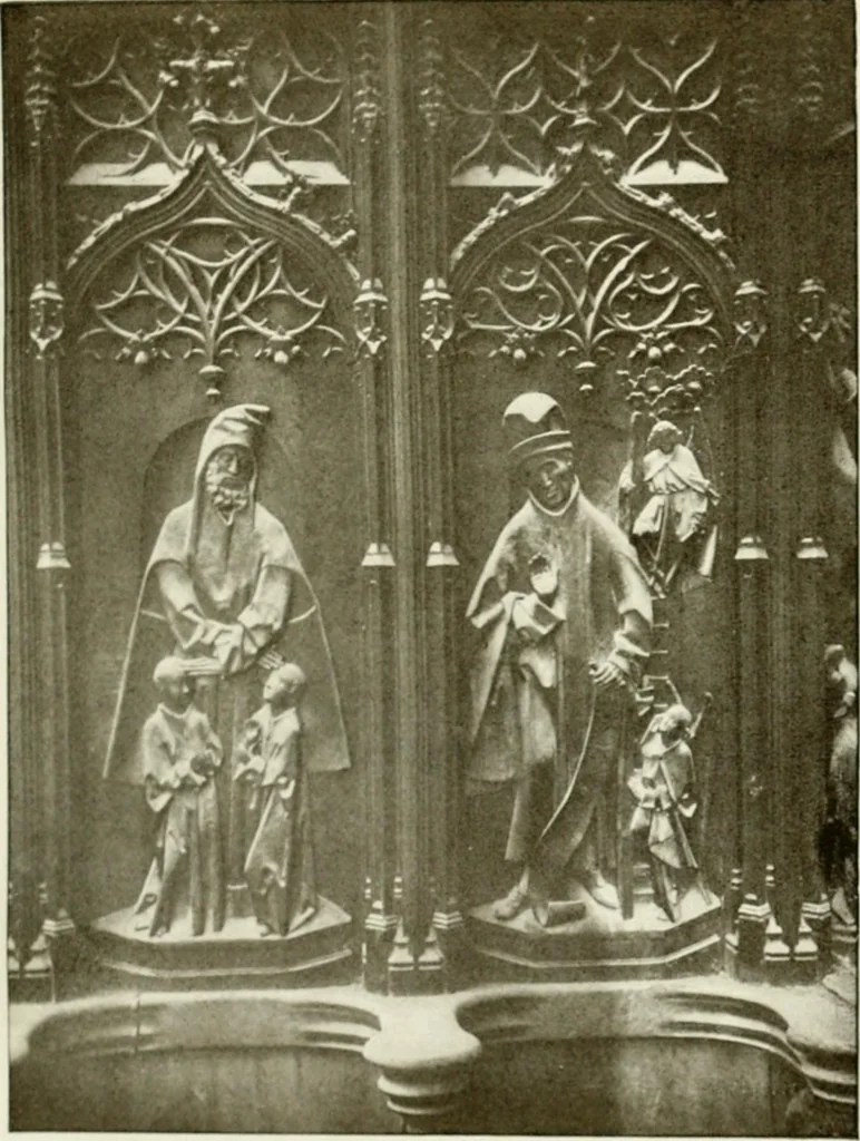 An illustration from Leon, Burgos and Salamanca; a historical and descriptive account, 1908, leaf 226