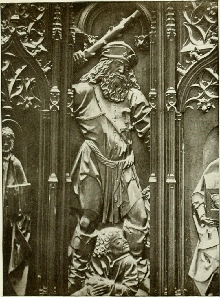 An illustration from Leon, Burgos and Salamanca; a historical and descriptive account, 1908, leaf 228