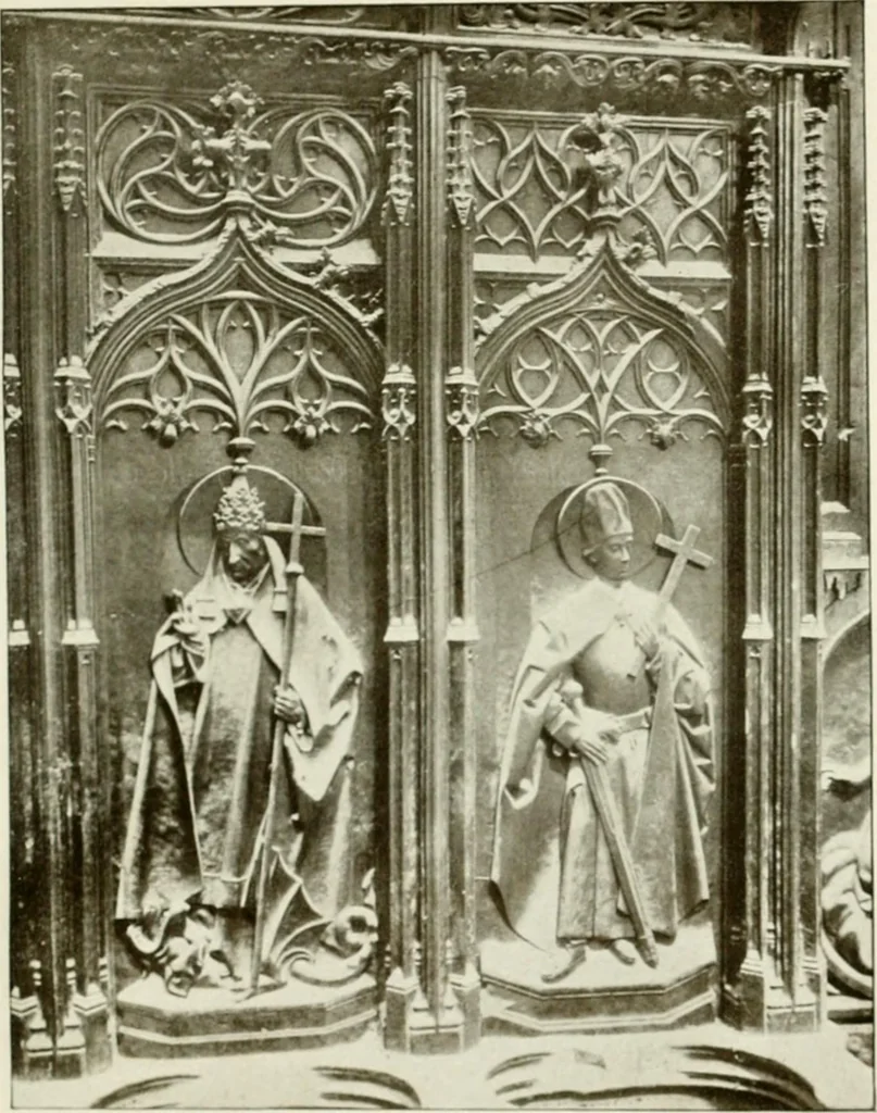 An illustration from Leon, Burgos and Salamanca; a historical and descriptive account, 1908, leaf 242
