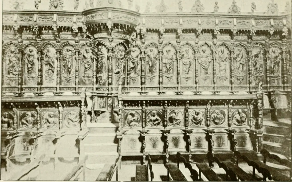 An illustration from Leon, Burgos and Salamanca; a historical and descriptive account, 1908, leaf 288