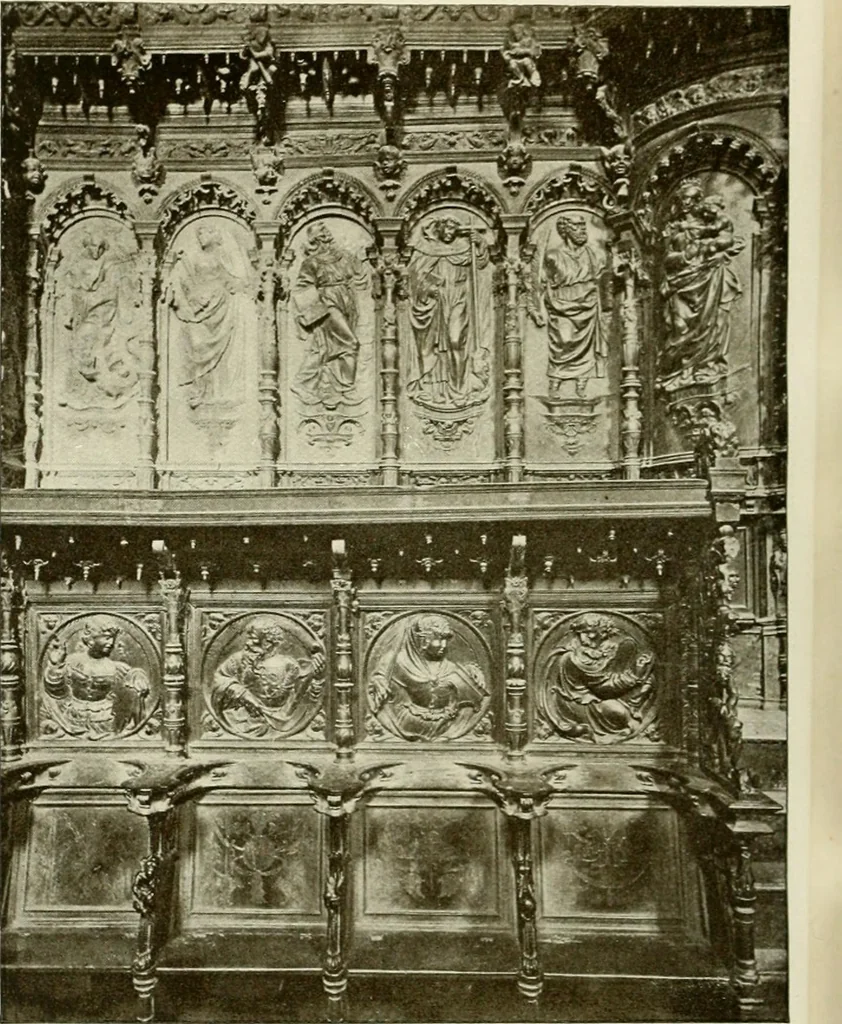 An illustration from Leon, Burgos and Salamanca; a historical and descriptive account, 1908, leaf 289