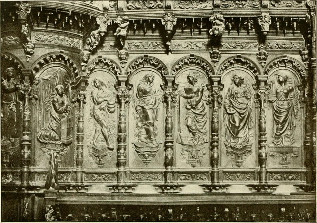 An illustration from Leon, Burgos and Salamanca; a historical and descriptive account, 1908, leaf 291