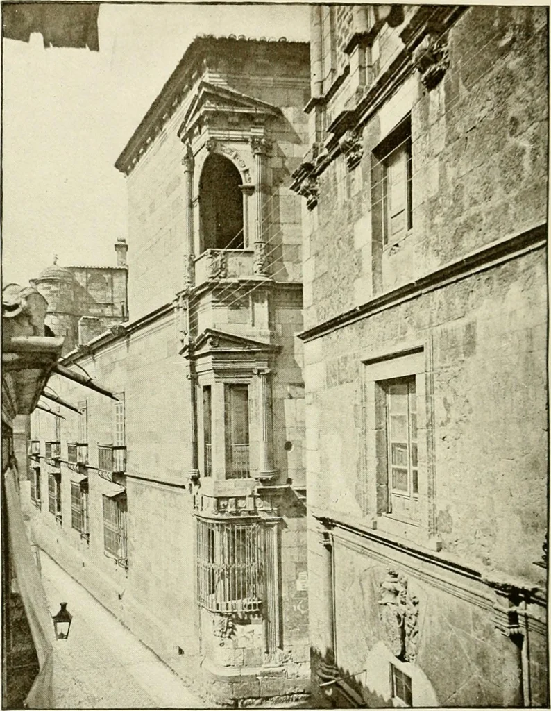 An illustration from Leon, Burgos and Salamanca; a historical and descriptive account, 1908, leaf 305