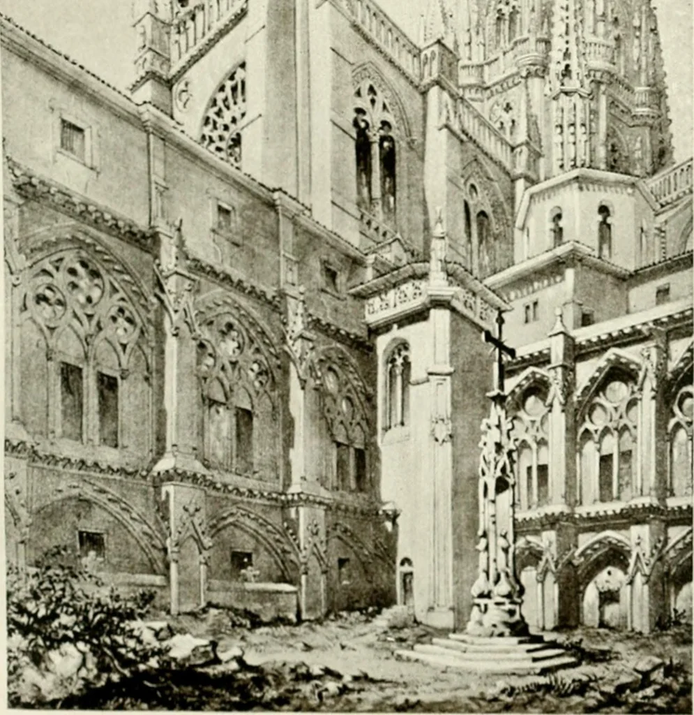 An illustration from Leon, Burgos and Salamanca; a historical and descriptive account, 1908, leaf 326
