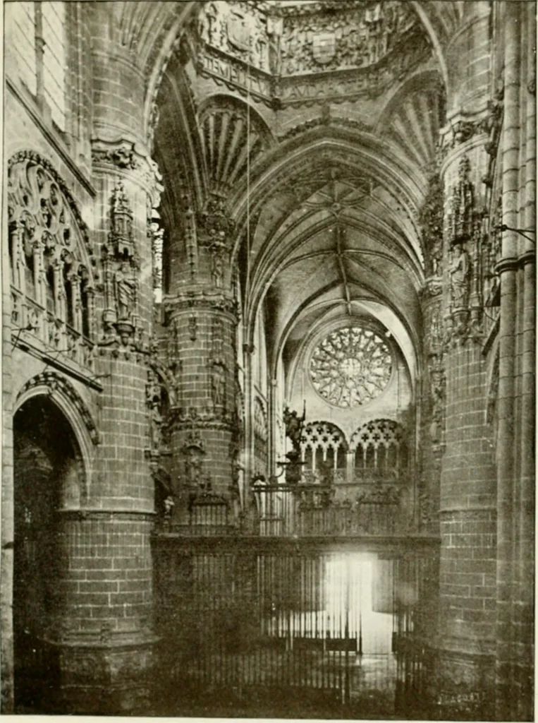 An illustration from Leon, Burgos and Salamanca; a historical and descriptive account, 1908, leaf 336