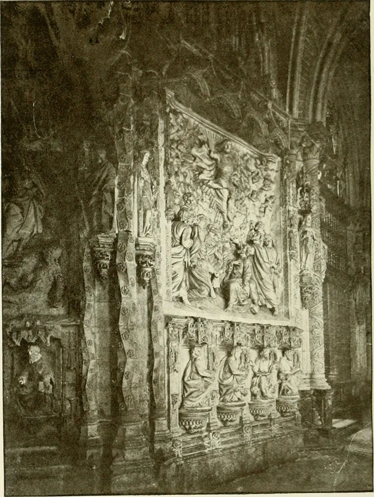 An illustration from Leon, Burgos and Salamanca; a historical and descriptive account, 1908, leaf 337