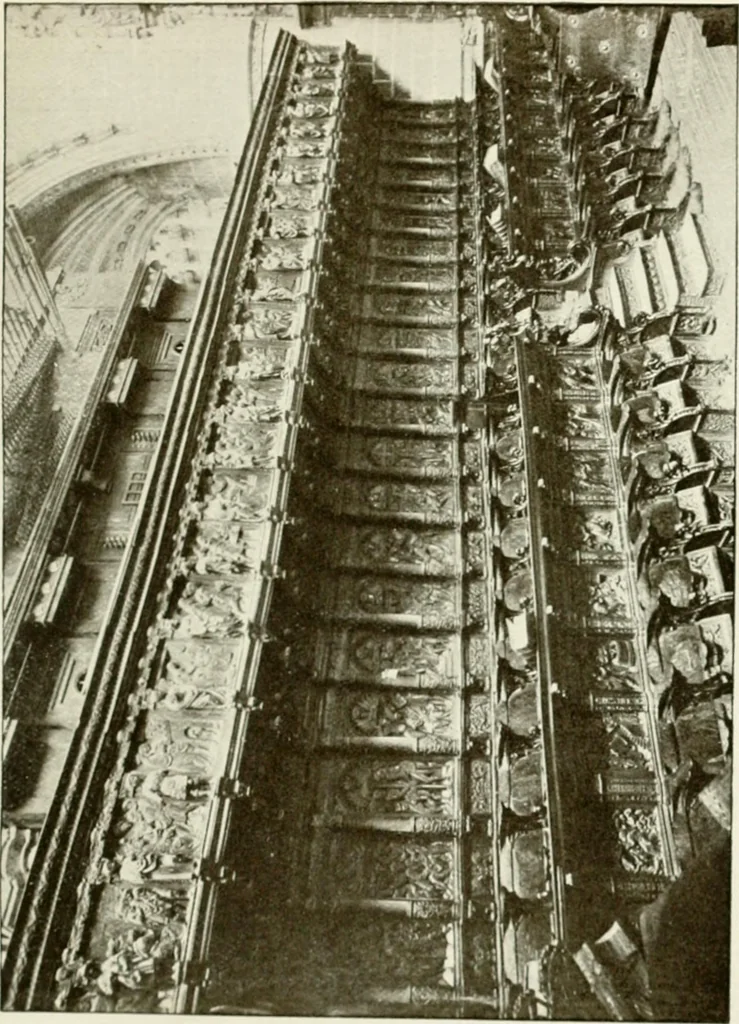An illustration from Leon, Burgos and Salamanca; a historical and descriptive account, 1908, leaf 338