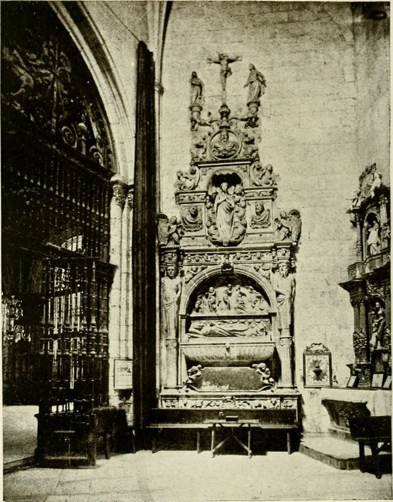 An illustration from Leon, Burgos and Salamanca; a historical and descriptive account, 1908, leaf 343