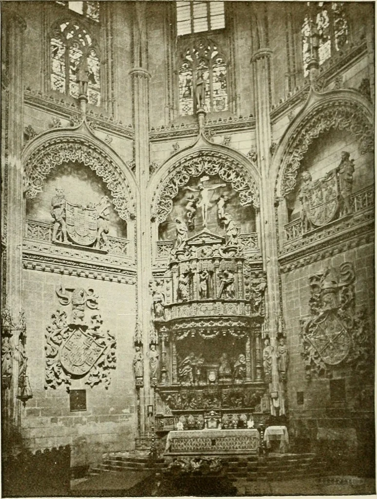 An illustration from Leon, Burgos and Salamanca; a historical and descriptive account, 1908, leaf 347