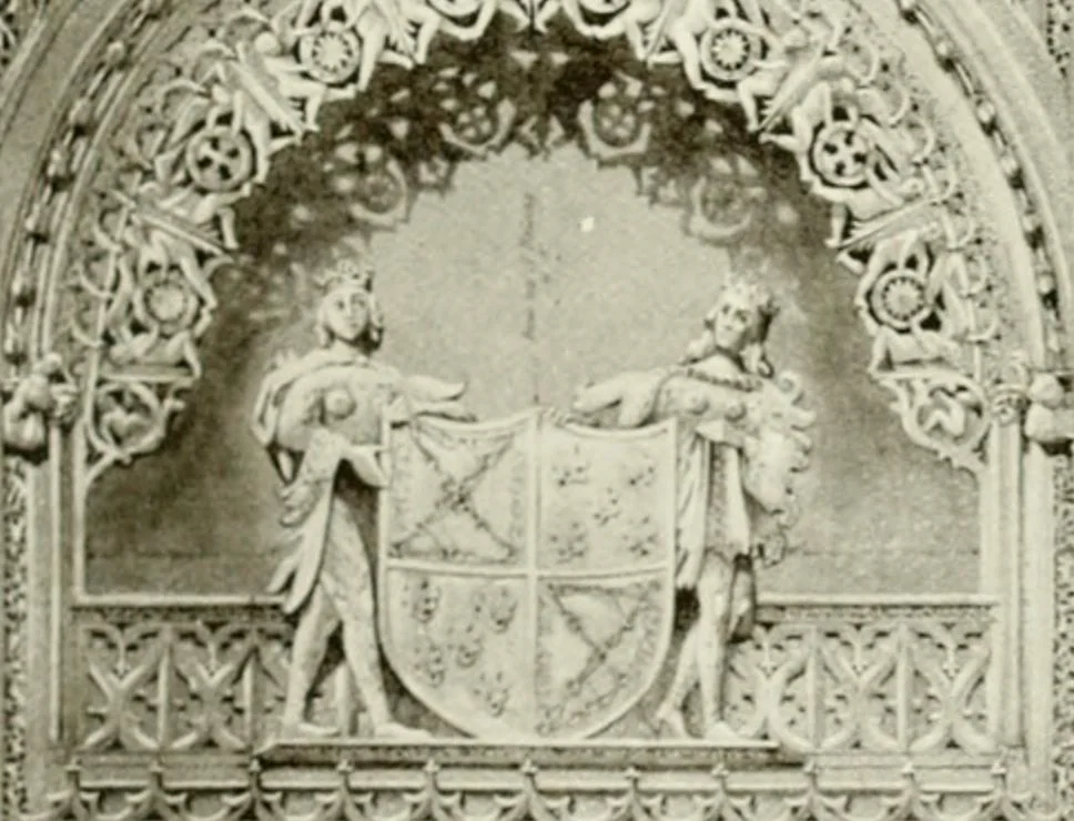 An illustration from Leon, Burgos and Salamanca; a historical and descriptive account, 1908, leaf 350