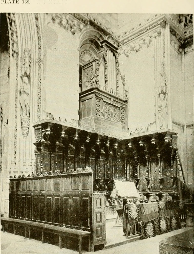 An illustration from Leon, Burgos and Salamanca; a historical and descriptive account, 1908, leaf 353