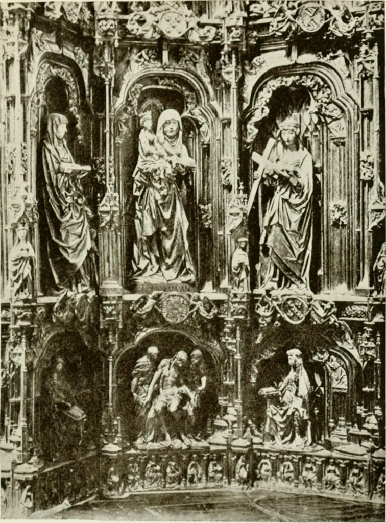An illustration from Leon, Burgos and Salamanca; a historical and descriptive account, 1908, leaf 354