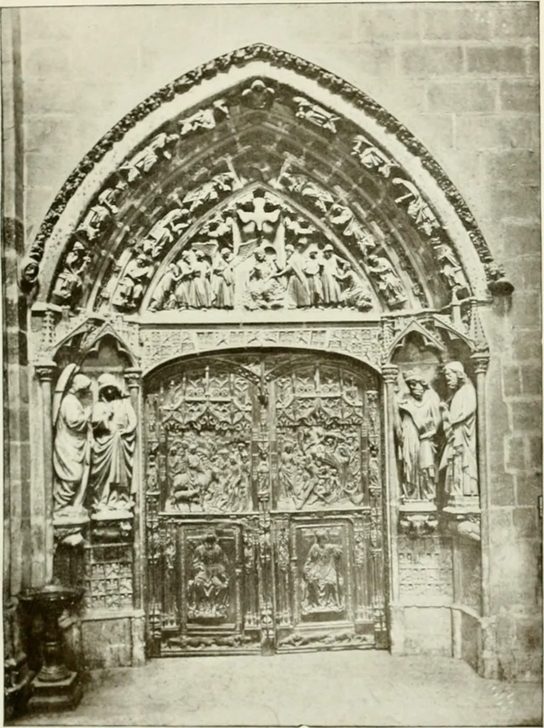 An illustration from Leon, Burgos and Salamanca; a historical and descriptive account, 1908, leaf 368