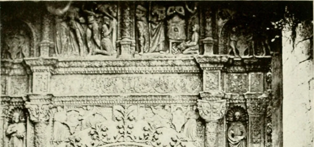 An illustration from Leon, Burgos and Salamanca; a historical and descriptive account, 1908, leaf 372