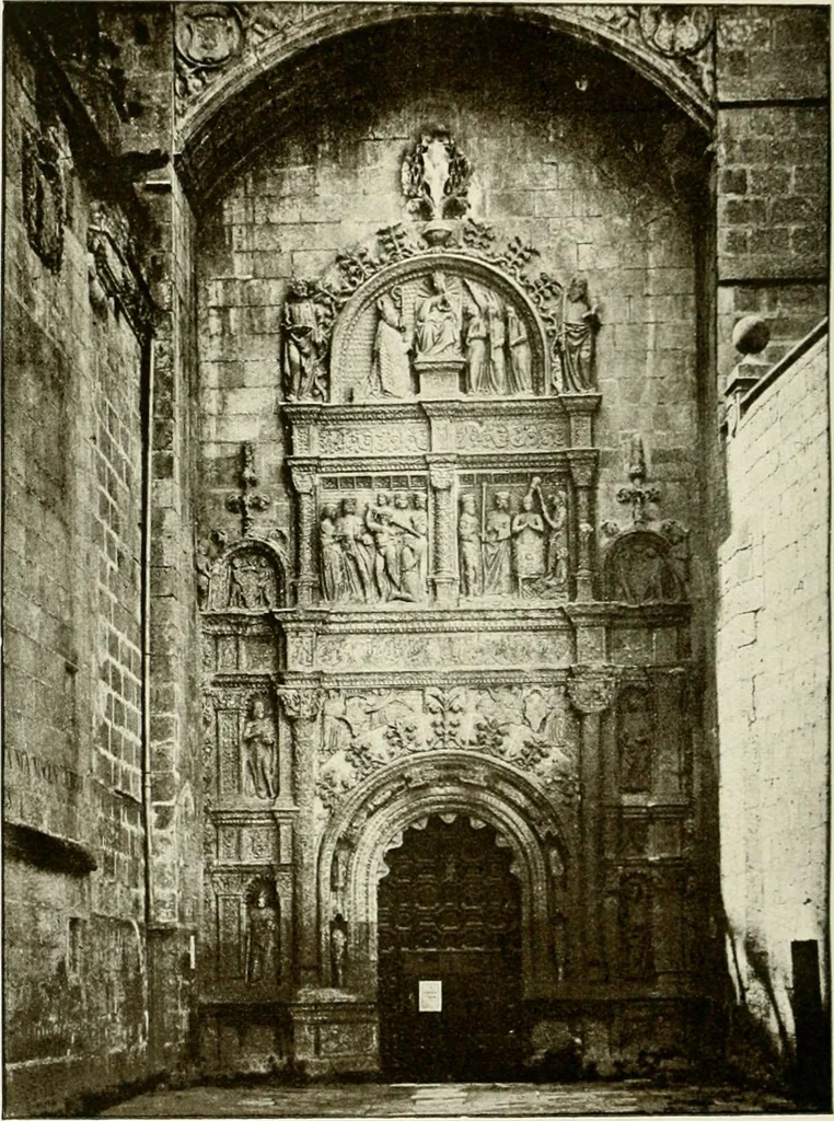 An illustration from Leon, Burgos and Salamanca; a historical and descriptive account, 1908, leaf 373