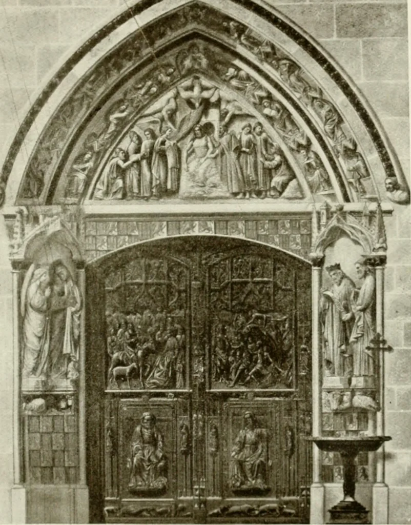 An illustration from Leon, Burgos and Salamanca; a historical and descriptive account, 1908, leaf 378