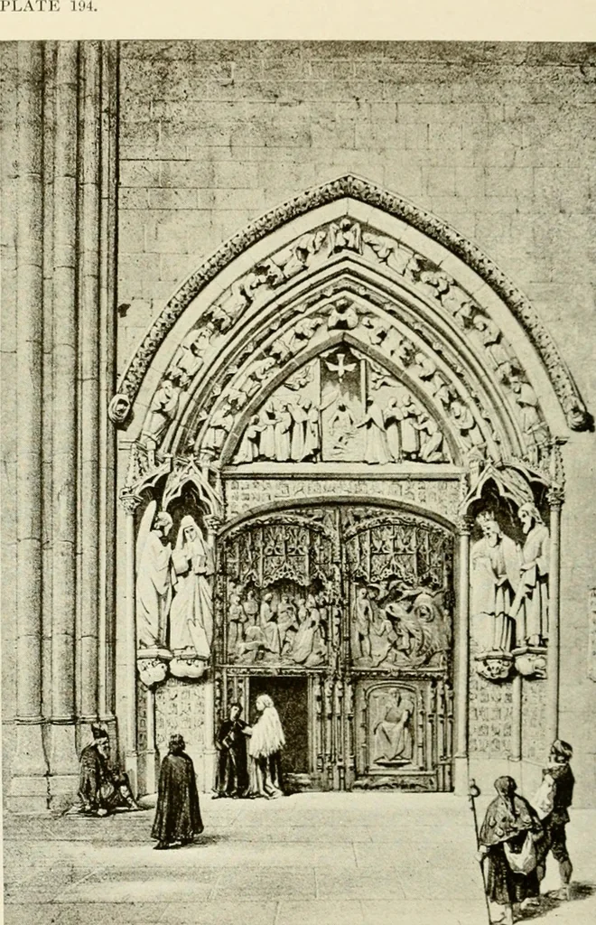 An illustration from Leon, Burgos and Salamanca; a historical and descriptive account, 1908, leaf 379