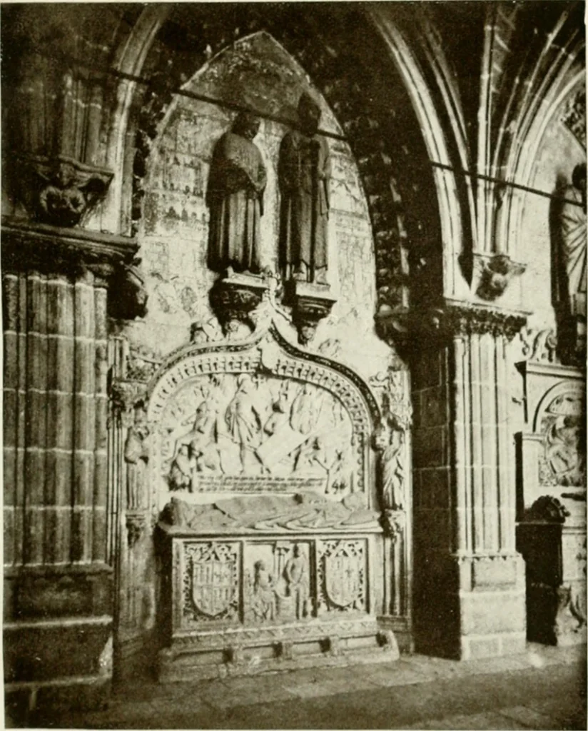 An illustration from Leon, Burgos and Salamanca; a historical and descriptive account, 1908, leaf 386
