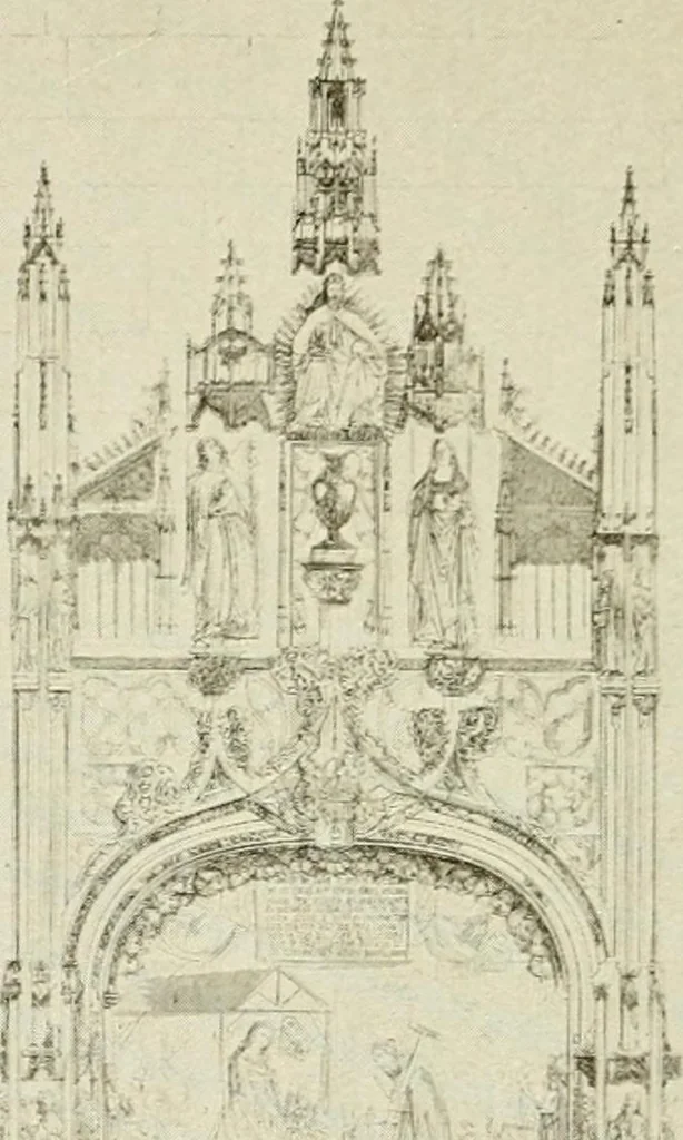 An illustration from Leon, Burgos and Salamanca; a historical and descriptive account, 1908, leaf 395
