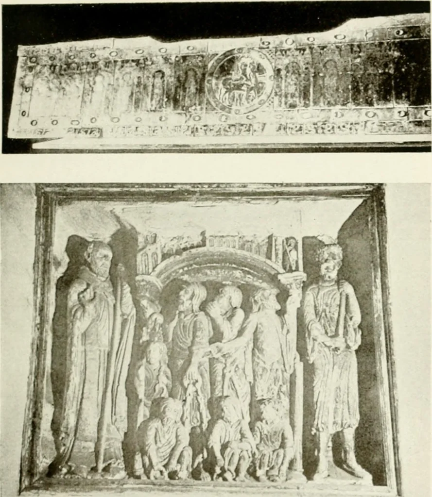 An illustration from Leon, Burgos and Salamanca; a historical and descriptive account, 1908, leaf 406