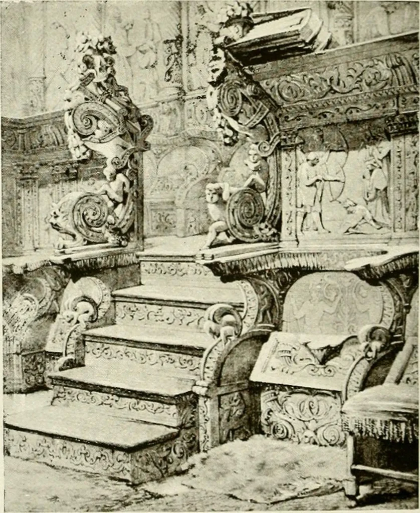 An illustration from Leon, Burgos and Salamanca; a historical and descriptive account, 1908, leaf 409