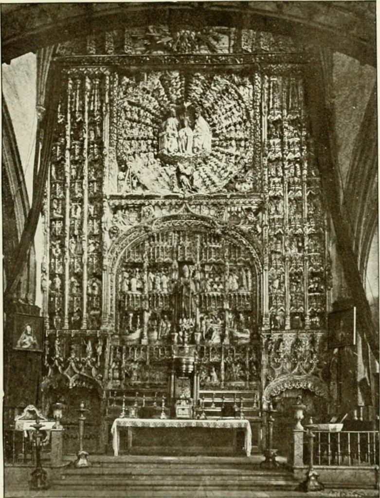 An illustration from Leon, Burgos and Salamanca; a historical and descriptive account, 1908, leaf 410