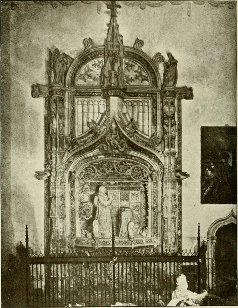An illustration from Leon, Burgos and Salamanca; a historical and descriptive account, 1908, leaf 415