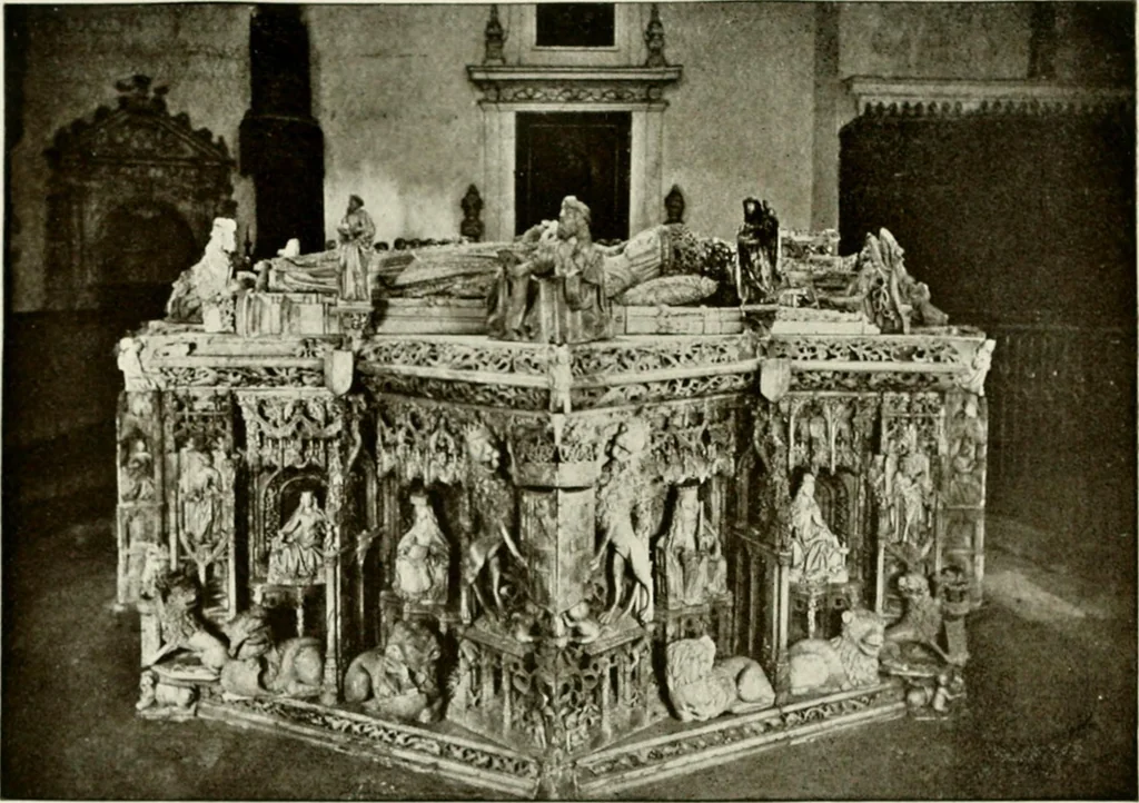 An illustration from Leon, Burgos and Salamanca; a historical and descriptive account, 1908, leaf 416
