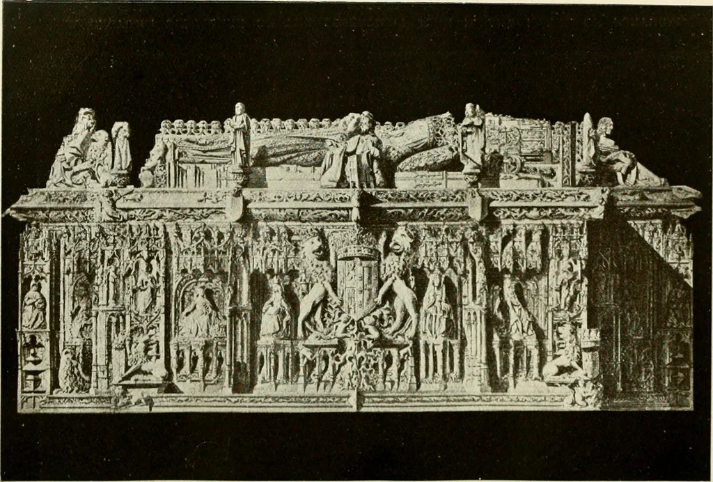 An illustration from Leon, Burgos and Salamanca; a historical and descriptive account, 1908, leaf 417