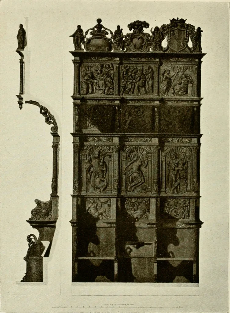 An illustration from Leon, Burgos and Salamanca; a historical and descriptive account, 1908, leaf 423
