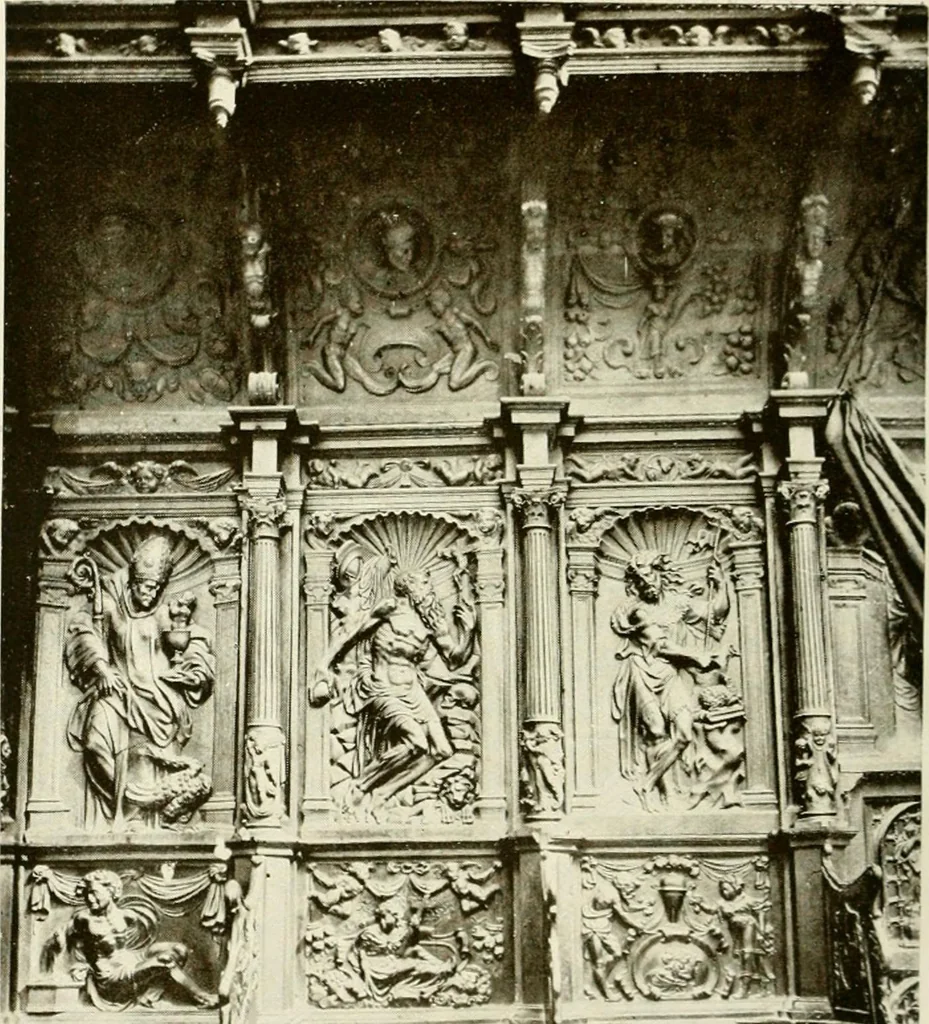 An illustration from Leon, Burgos and Salamanca; a historical and descriptive account, 1908, leaf 427