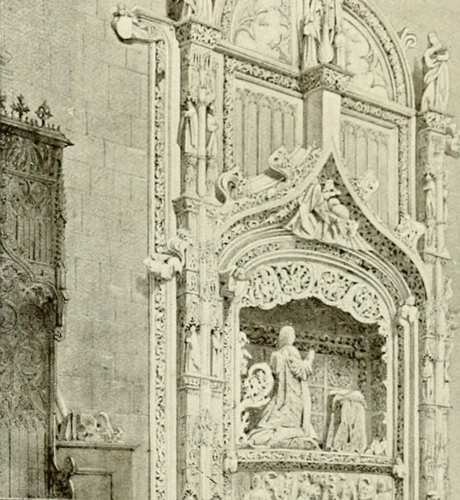 An illustration from Leon, Burgos and Salamanca; a historical and descriptive account, 1908, leaf 431