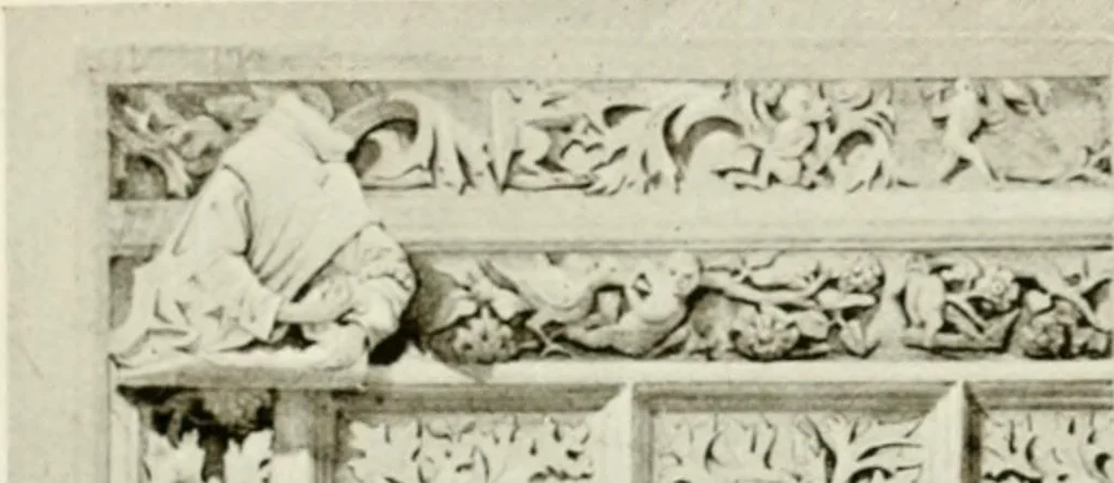An illustration from Leon, Burgos and Salamanca; a historical and descriptive account, 1908, leaf 436