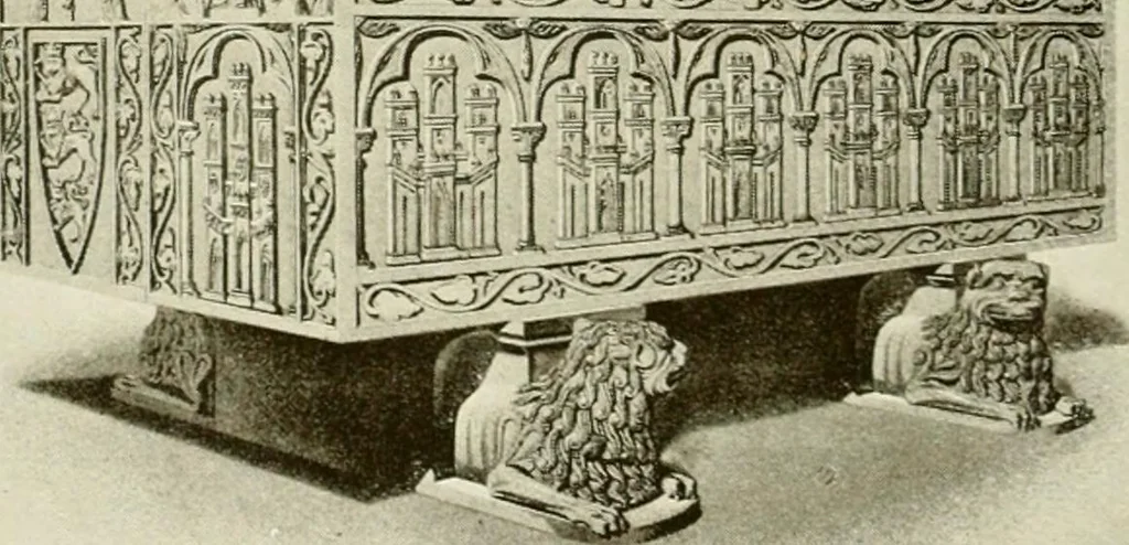 An illustration from Leon, Burgos and Salamanca; a historical and descriptive account, 1908, leaf 451