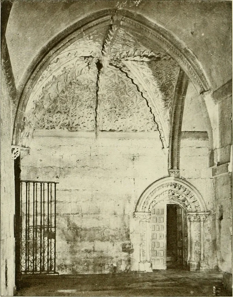 An illustration from Leon, Burgos and Salamanca; a historical and descriptive account, 1908, leaf 455