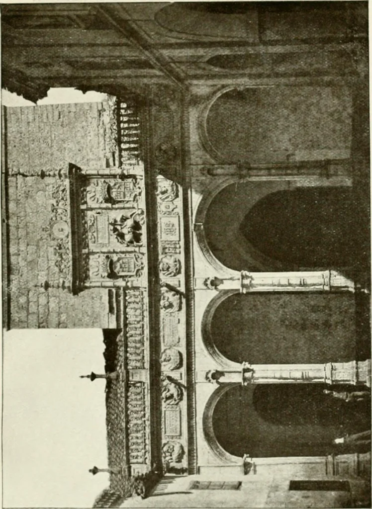 An illustration from Leon, Burgos and Salamanca; a historical and descriptive account, 1908, leaf 460