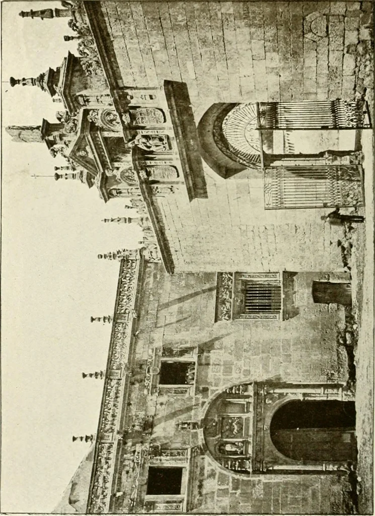 An illustration from Leon, Burgos and Salamanca; a historical and descriptive account, 1908, leaf 461