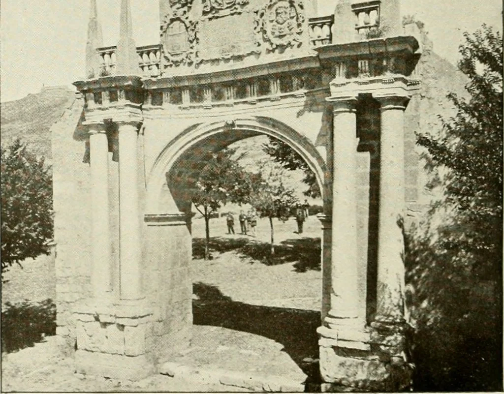 An illustration from Leon, Burgos and Salamanca; a historical and descriptive account, 1908, leaf 467