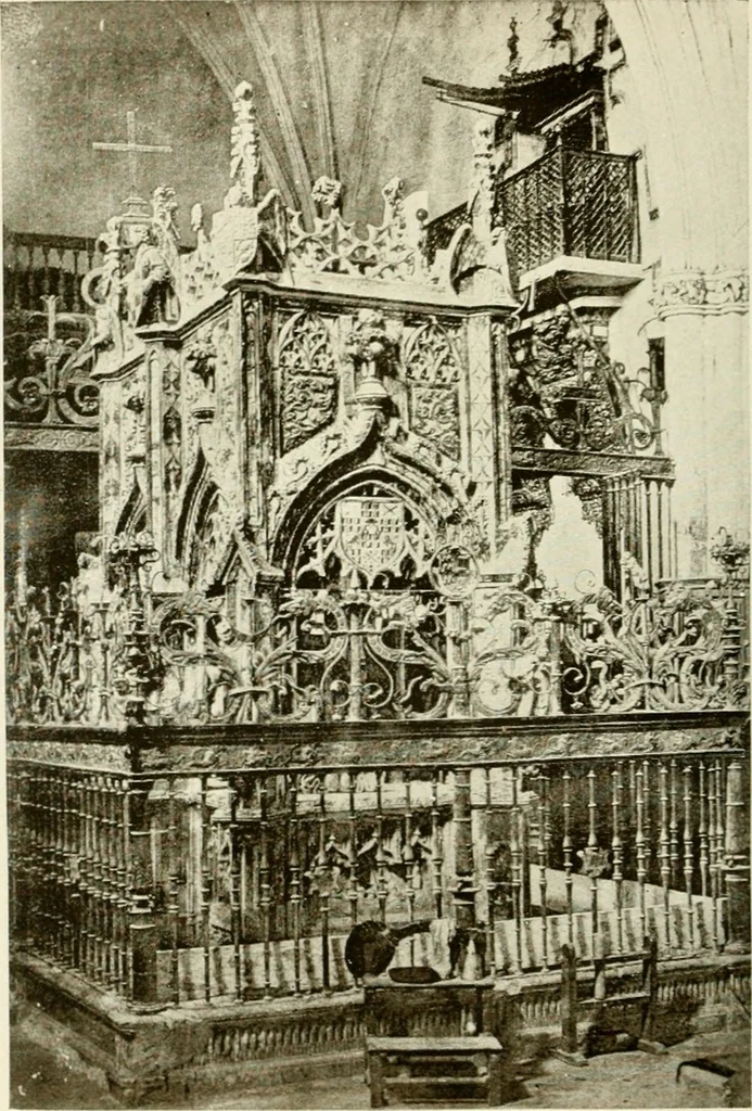 An illustration from Leon, Burgos and Salamanca; a historical and descriptive account, 1908, leaf 469