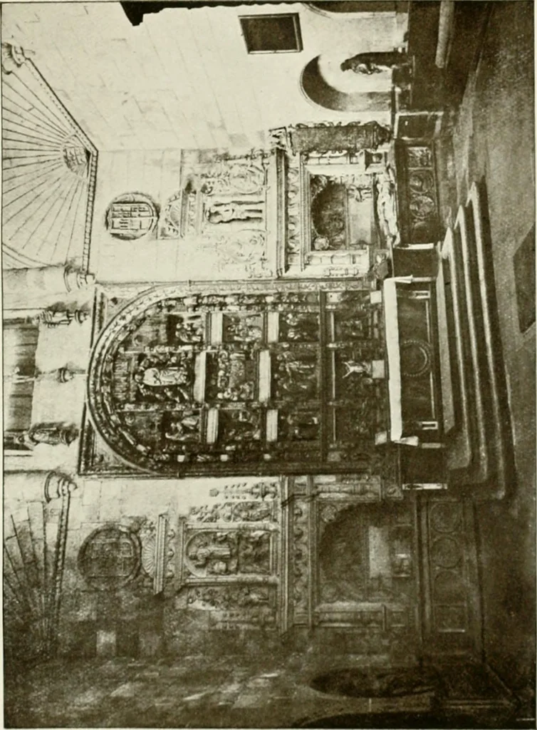 An illustration from Leon, Burgos and Salamanca; a historical and descriptive account, 1908, leaf 472
